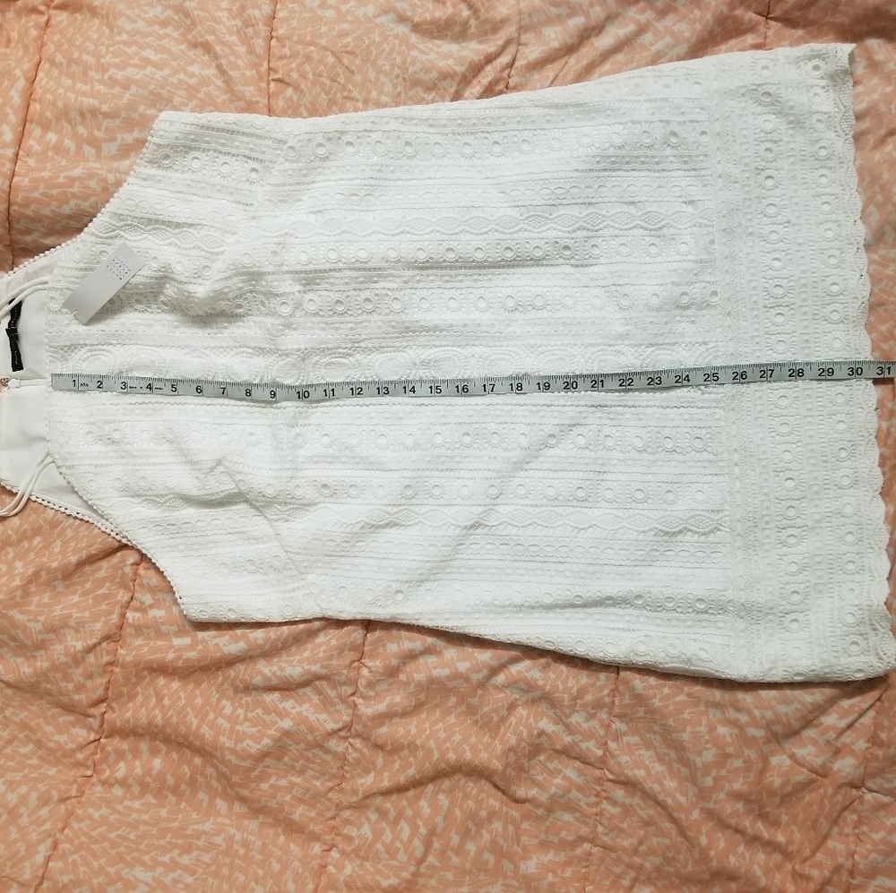 NWT WHBM White Lace Dress - Picture 5 of 8